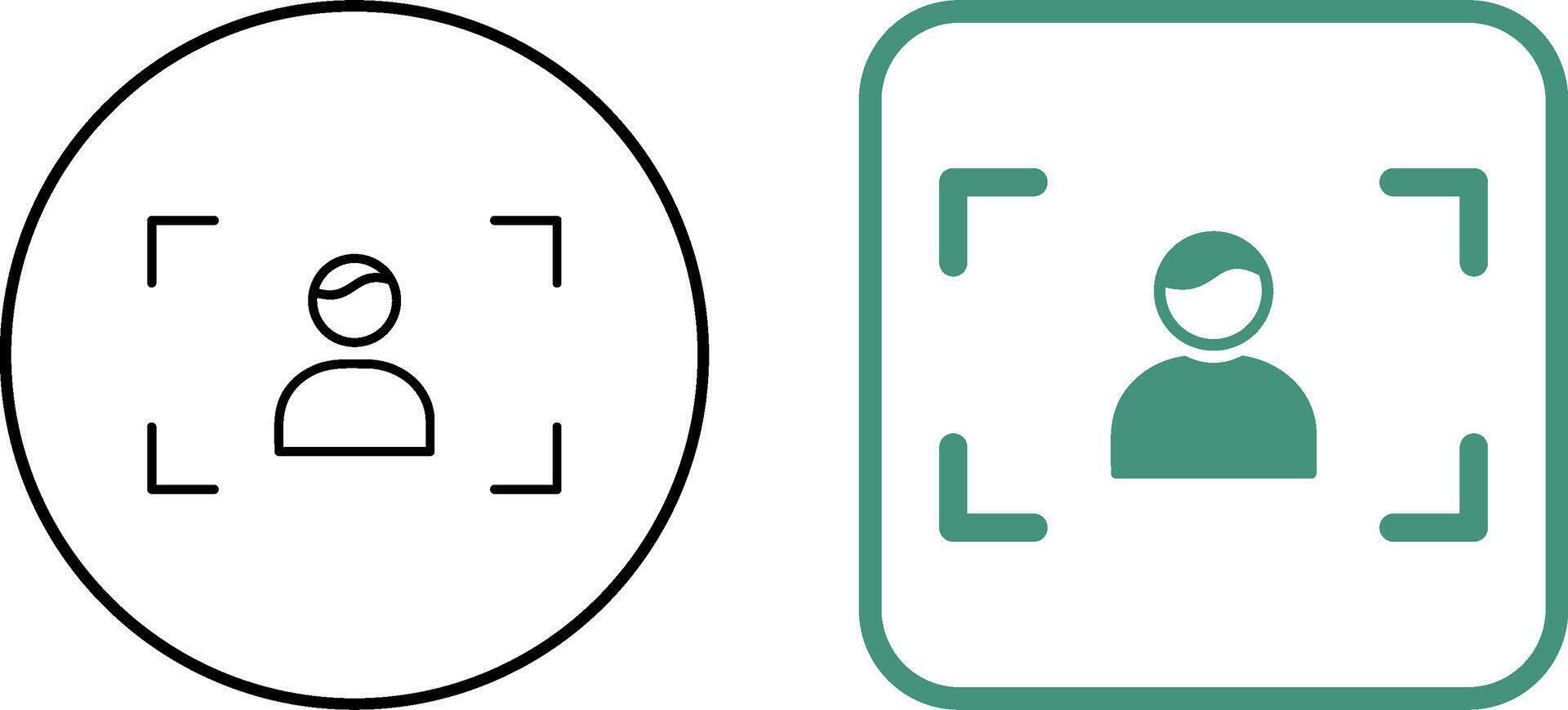 Unique Focus Icon Design vector