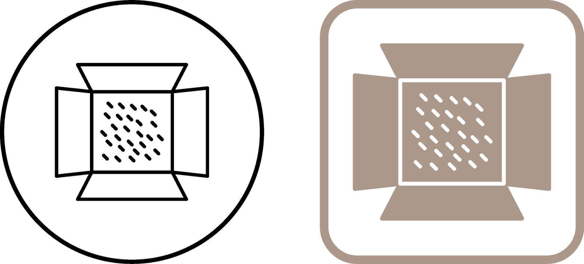 Unique Lights Icon Design vector