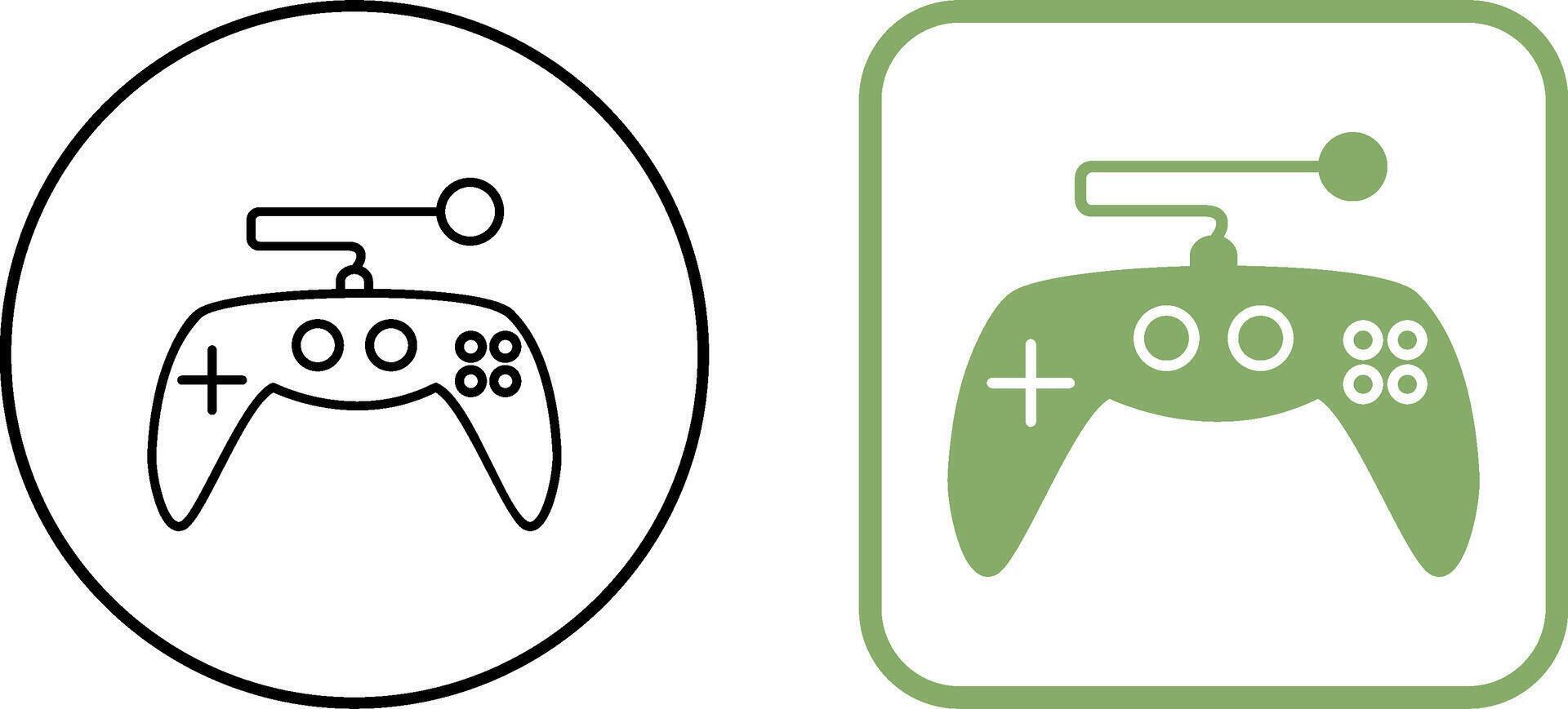 Unique Gaming Control Icon Design vector