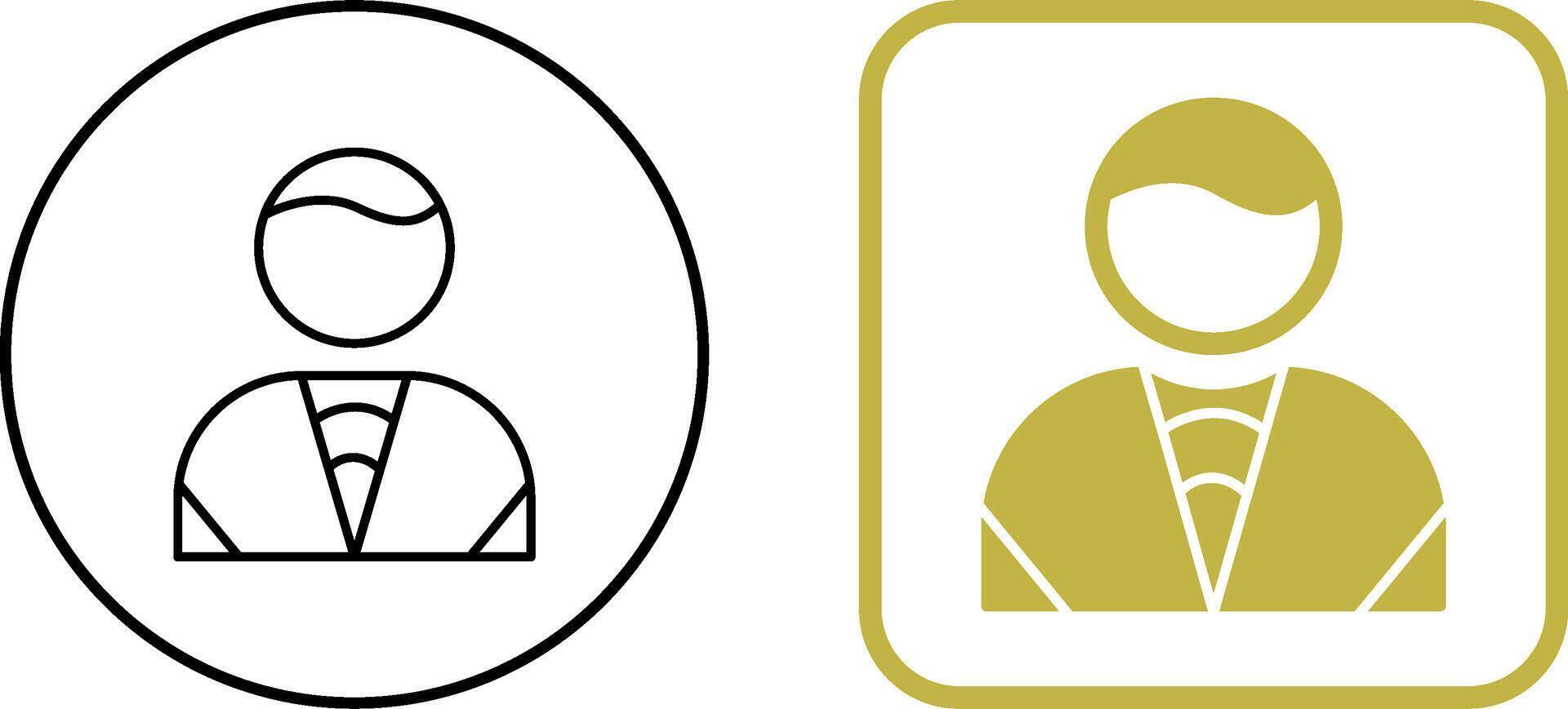 Man Icon Design vector