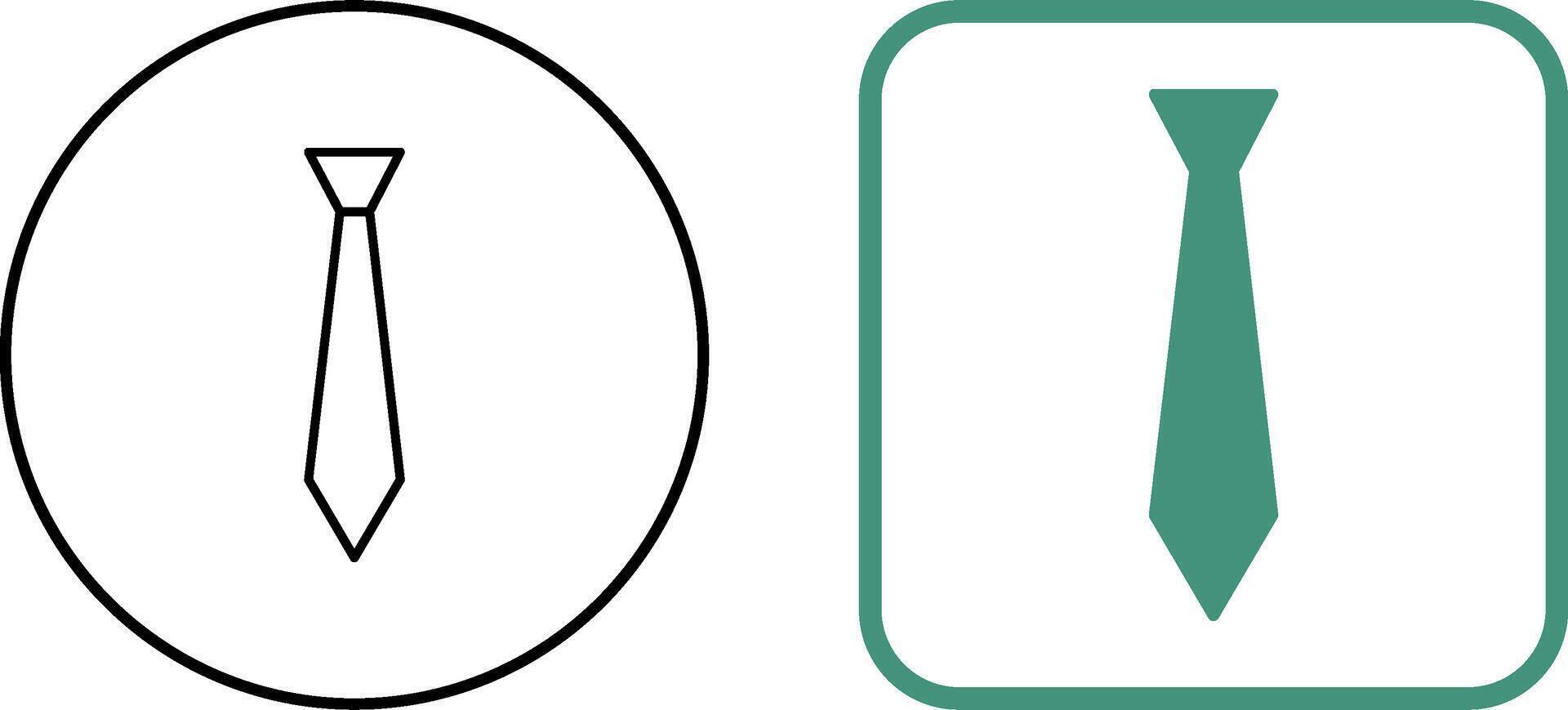 Tie Icon Design vector