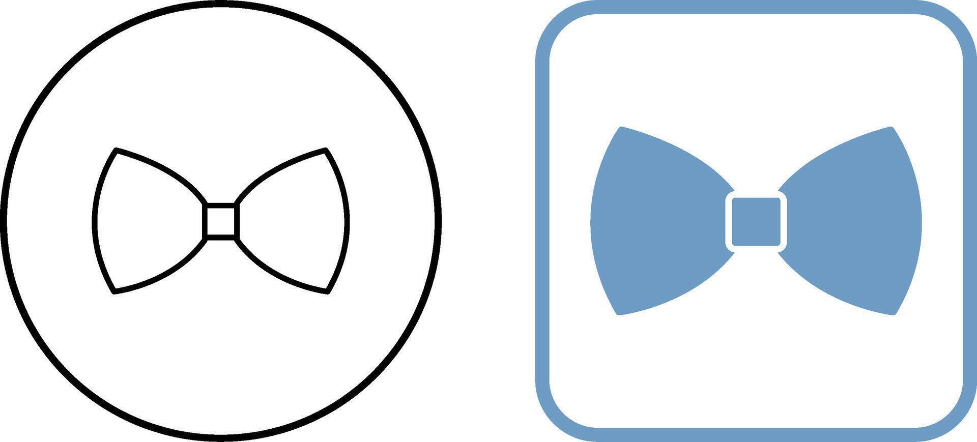 Bow Tie Icon Design vector