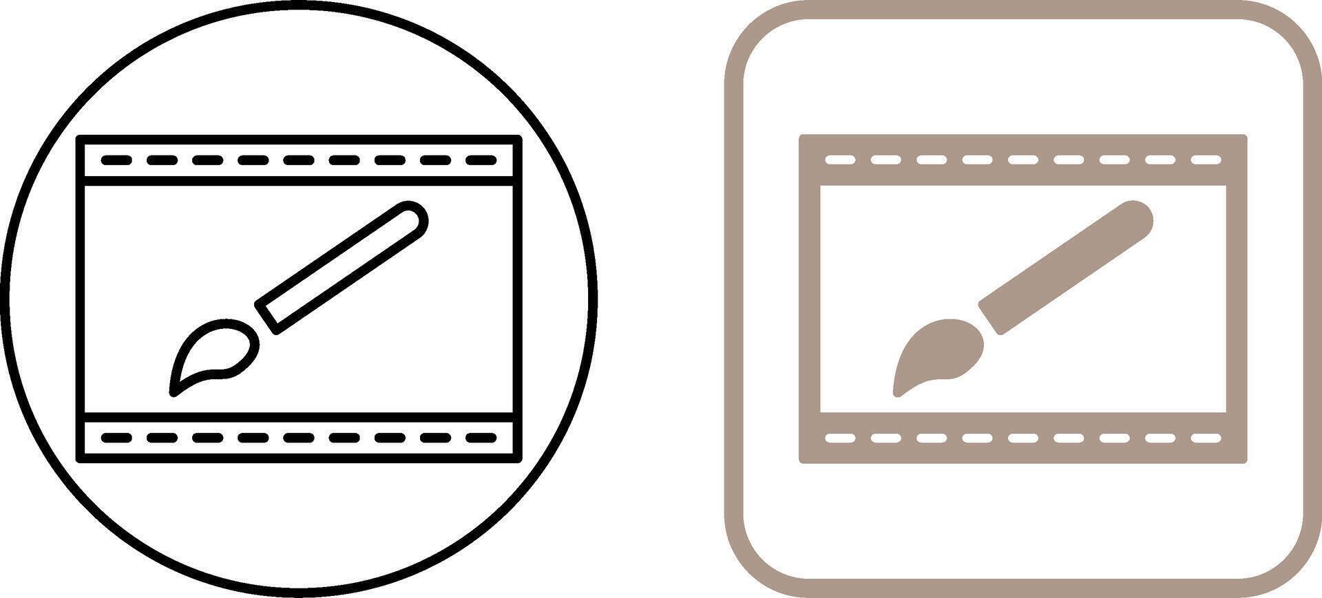 Unique Website Design Icon Design vector