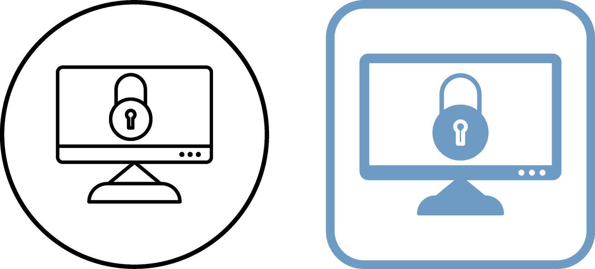 Unique Confidentiality Icon Design vector