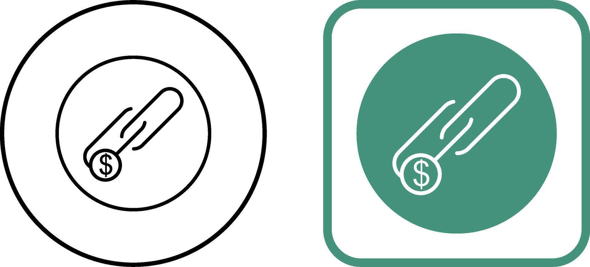 Unique Link Sales Icon Design vector