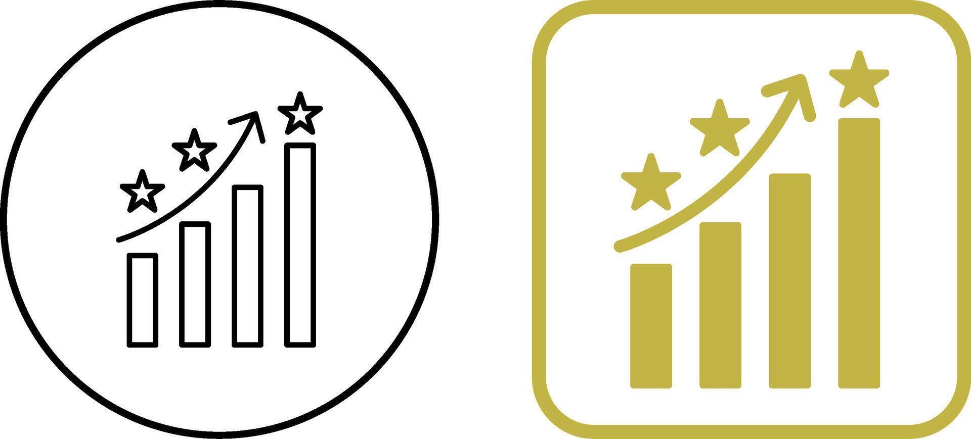 Unique Reputation Management Icon Design vector