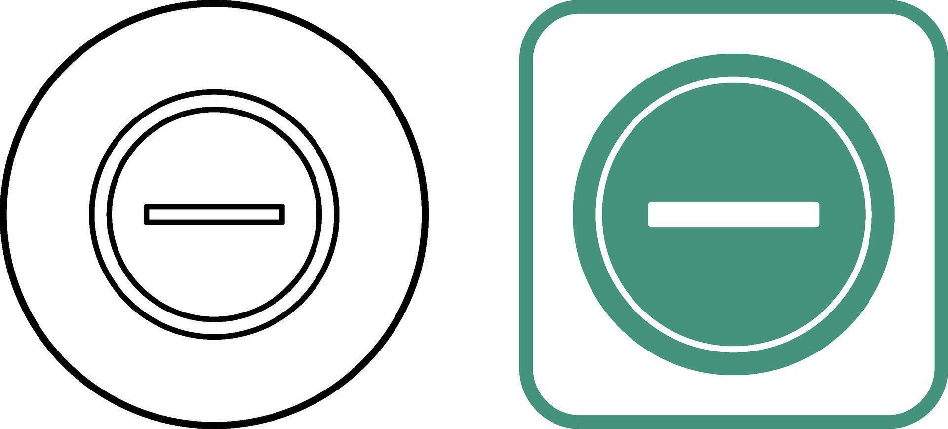 Entry Prohibited Icon Design vector