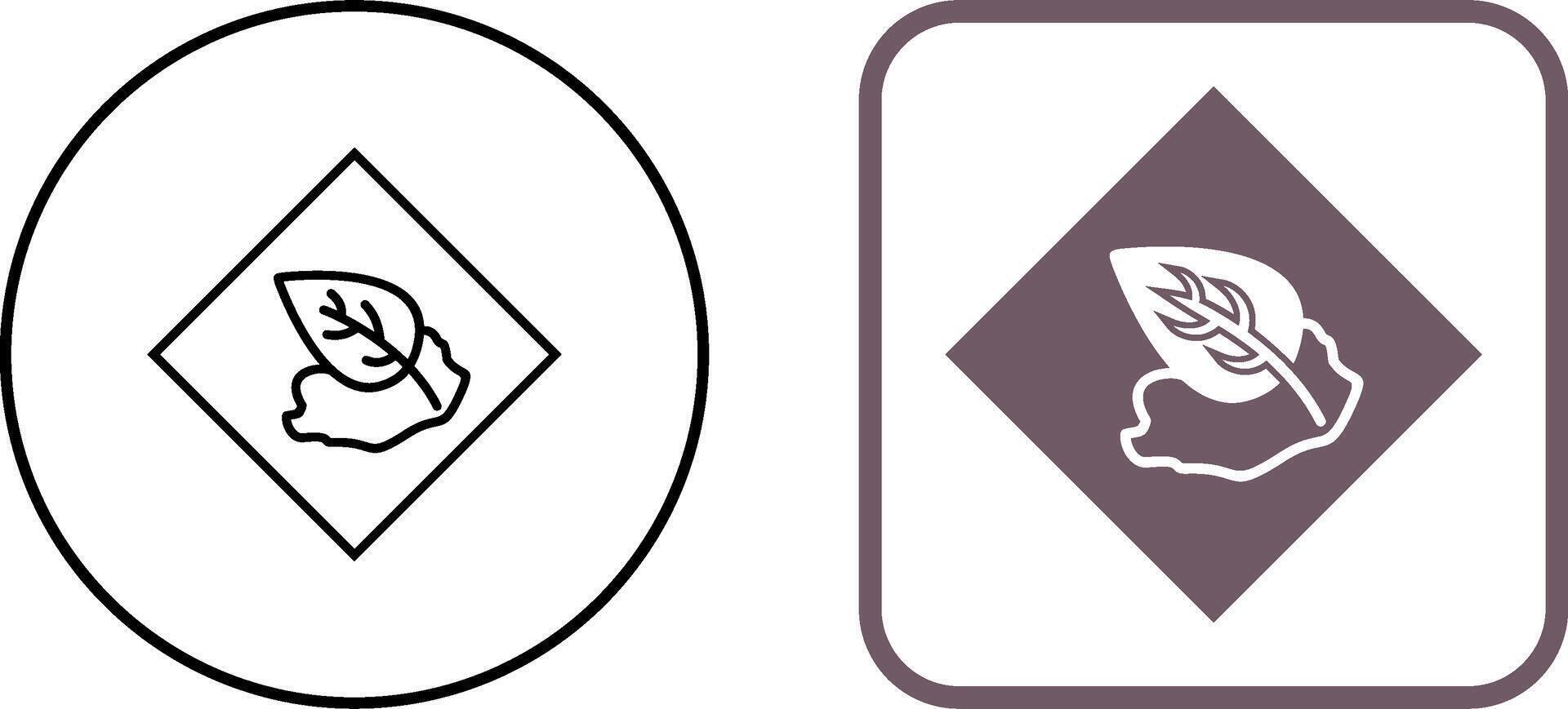 Environment Hazard Icon Design vector