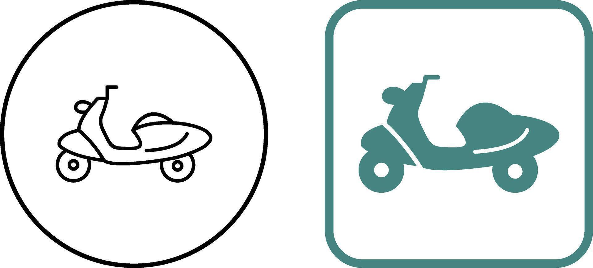 Scooter Icon Design vector