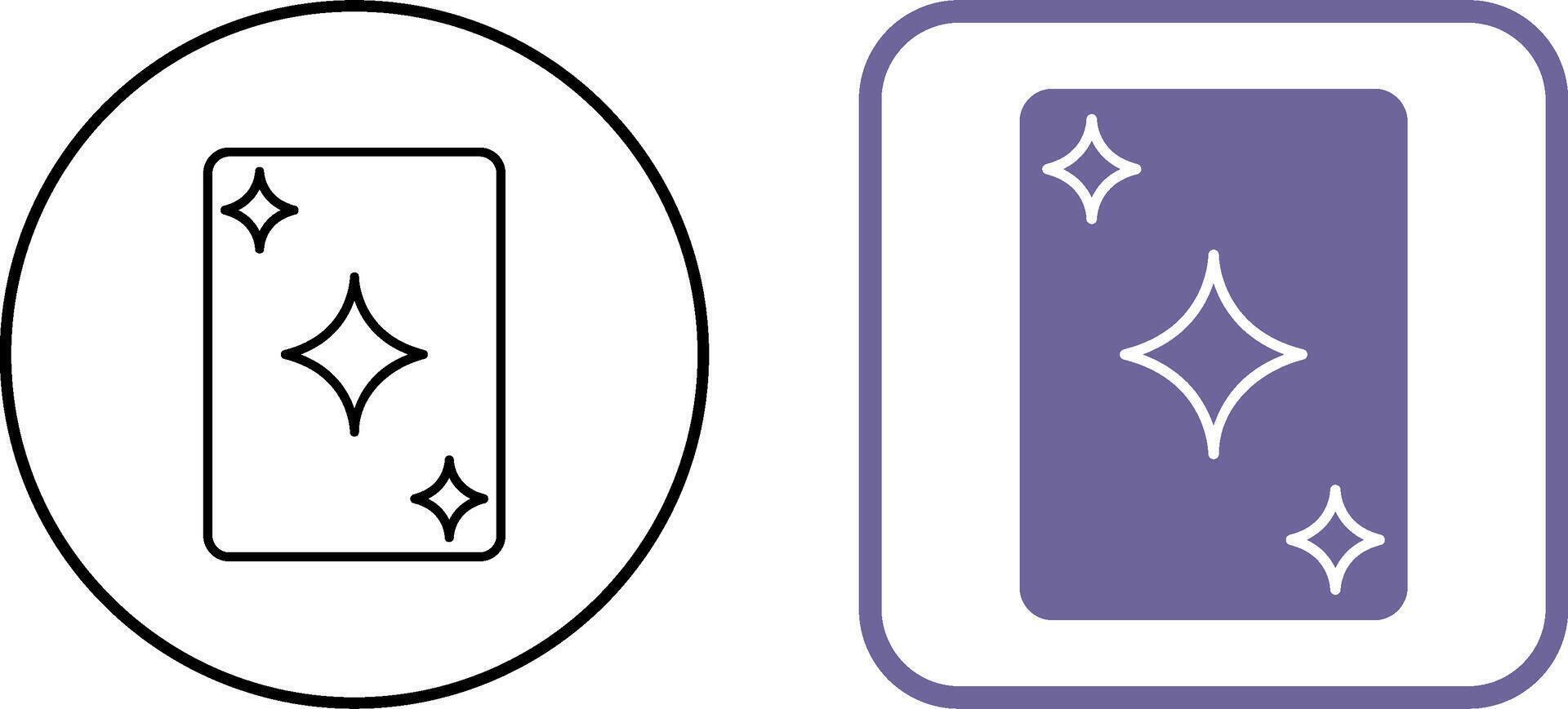 Unique Card Icon Design vector