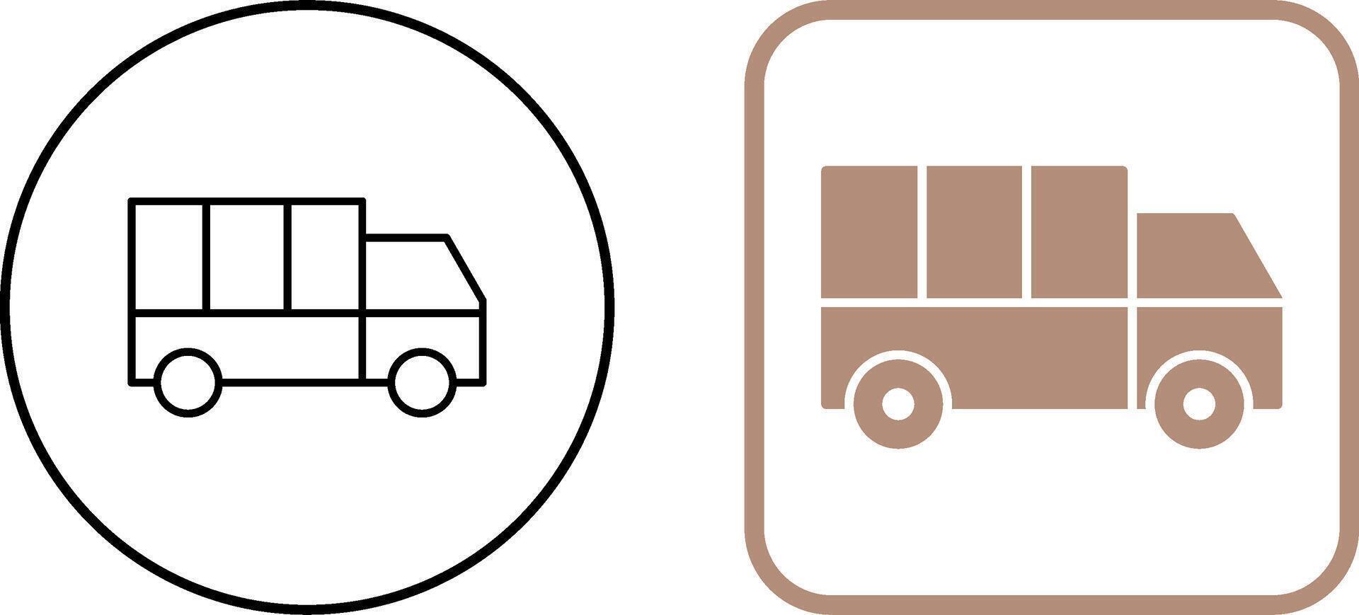 Truck Icon Design vector