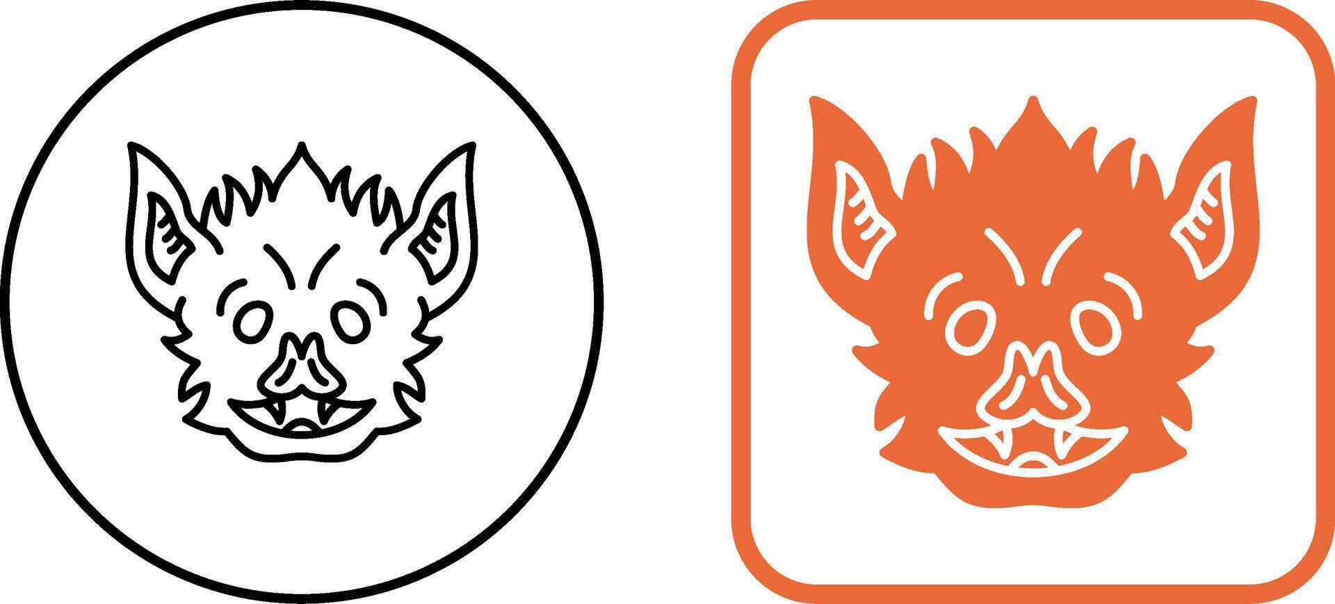 Bat Icon Design vector