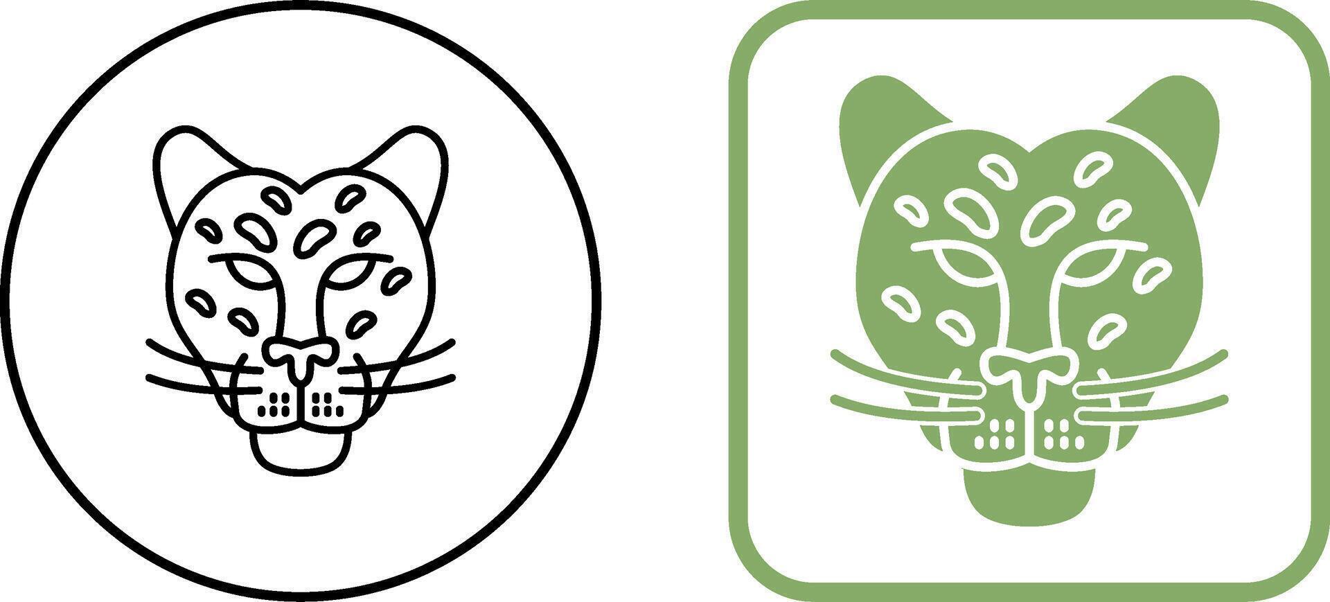 Jaguar Icon Design vector