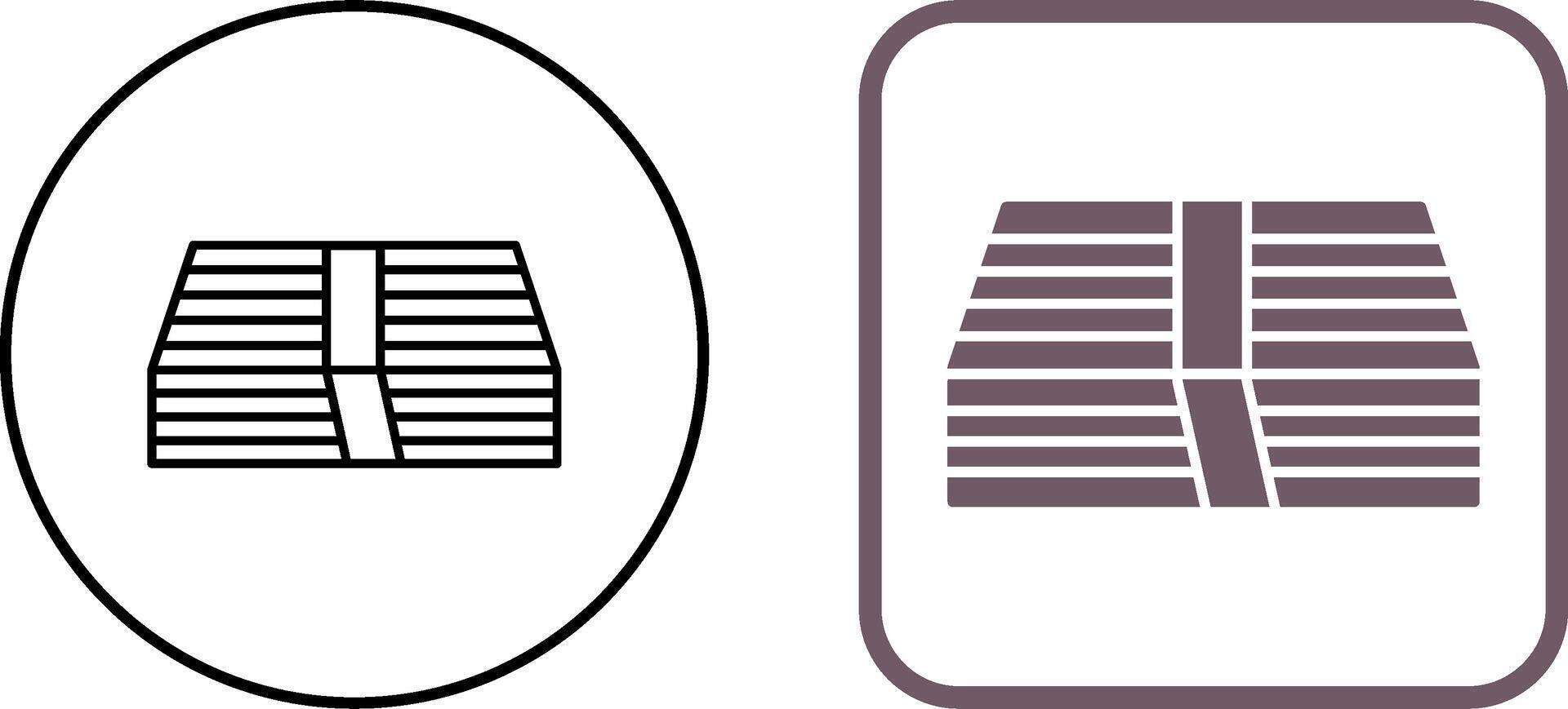 Pack of Bills Icon Design vector