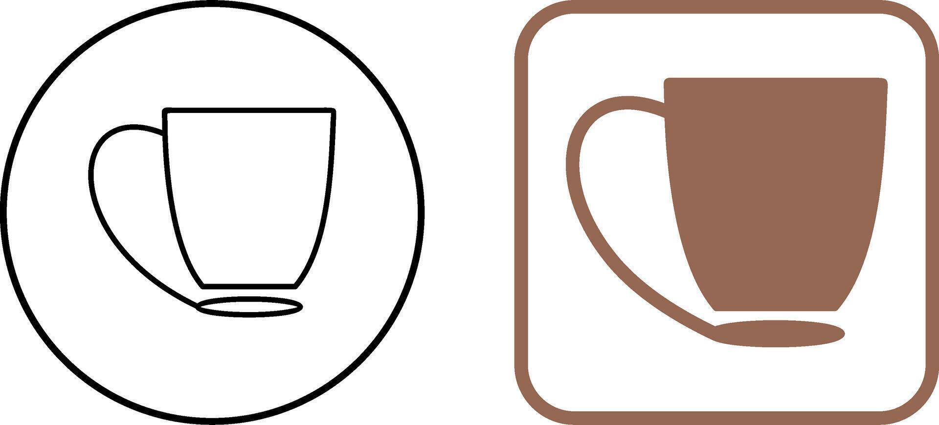 Coffee Cup Icon Design vector
