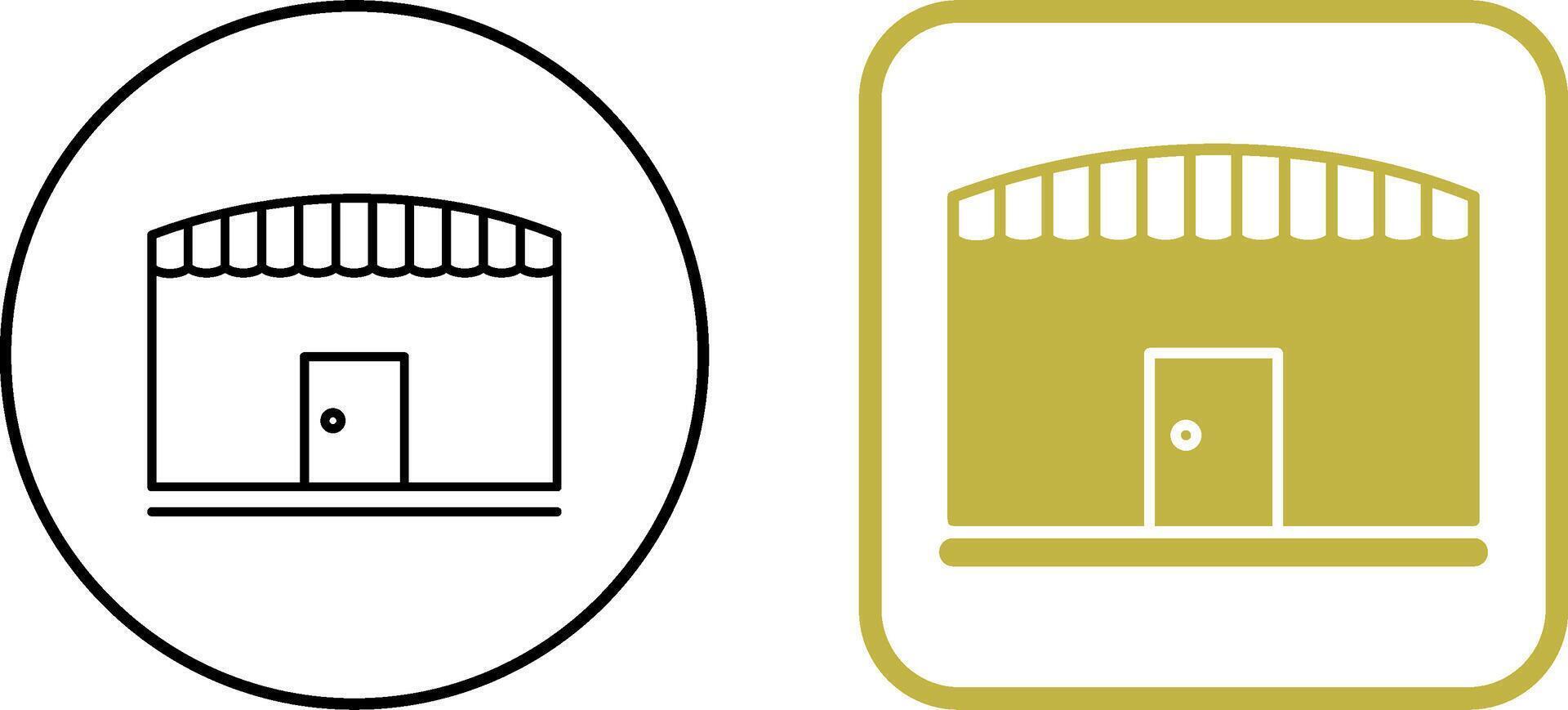 Unique Shop Icon Design vector