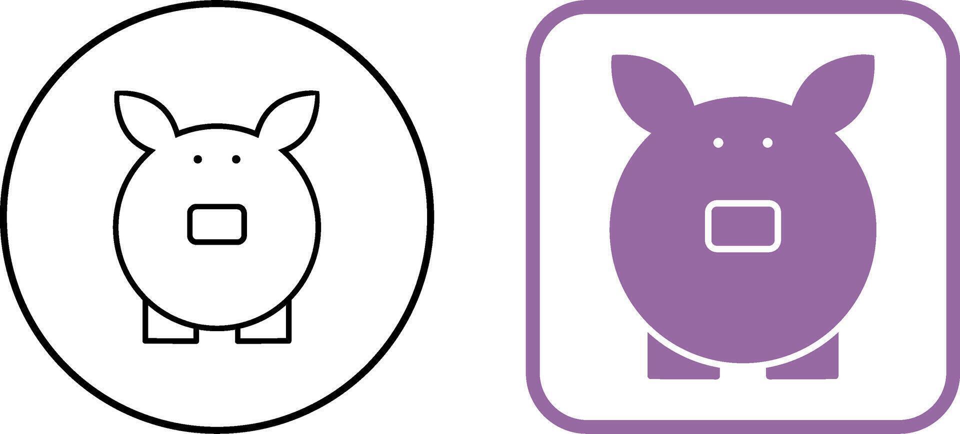 Unique Savings Icon Design vector