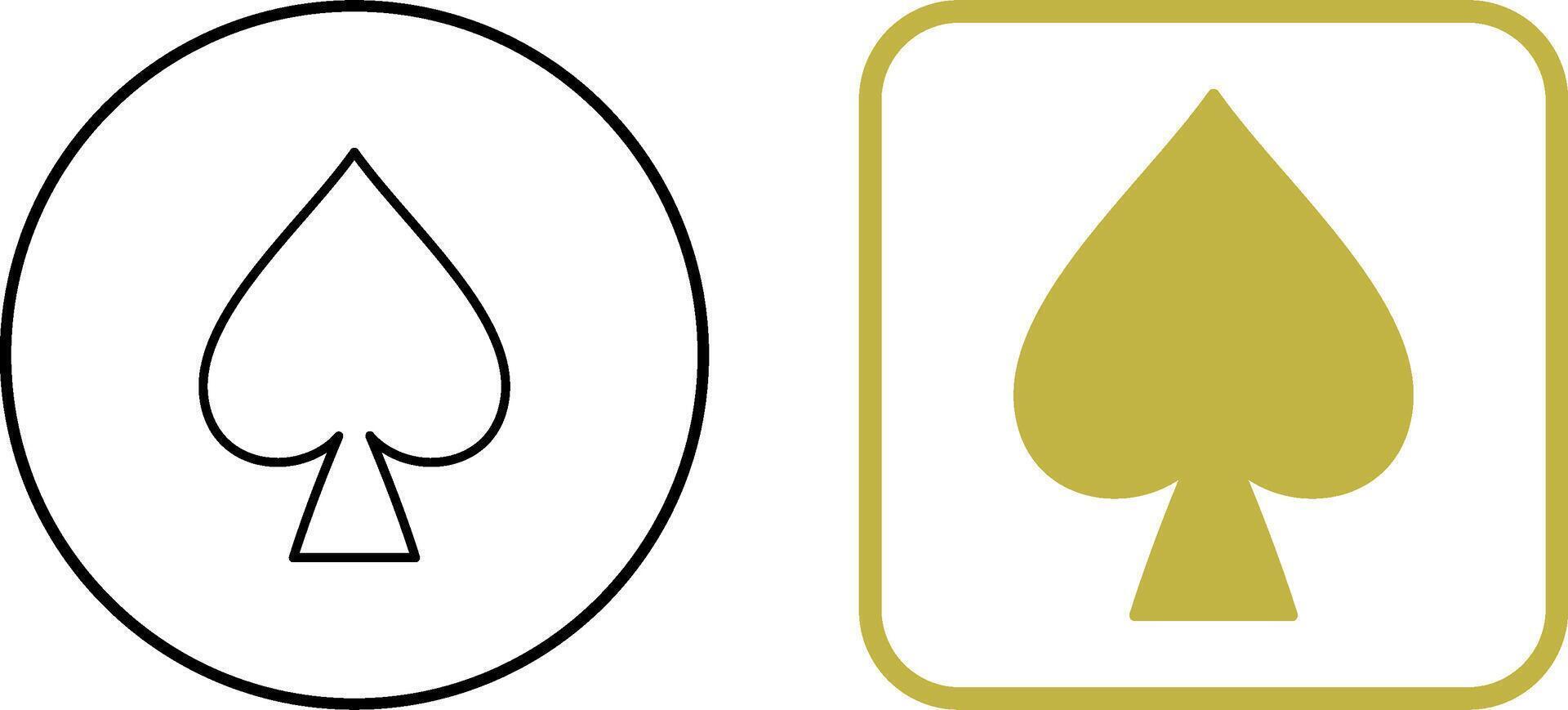 Spade Icon Design vector