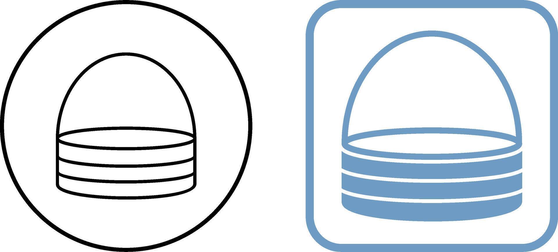 Unique Basket Icon Design vector