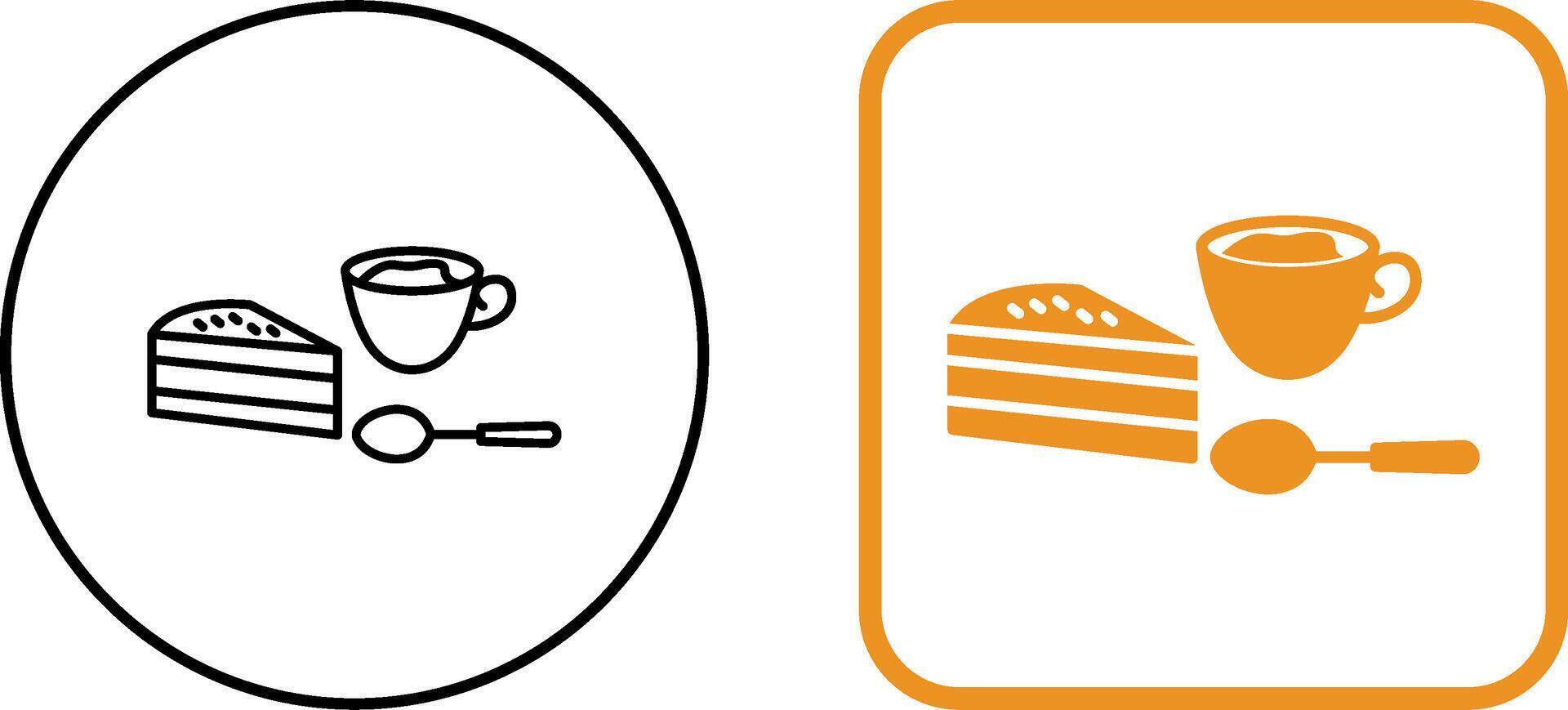 Coffee Served Icon Design vector