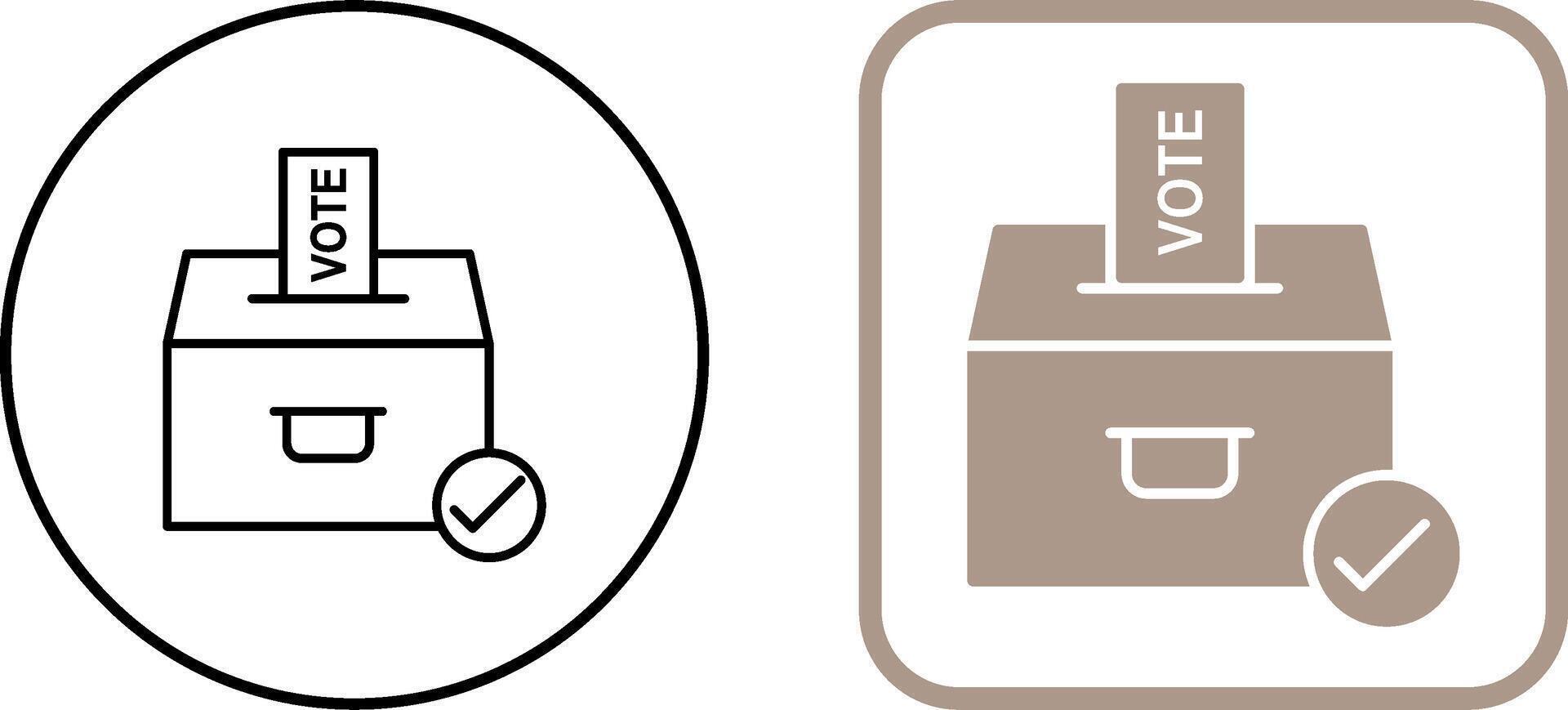 Going to cast ote Icon Design vector