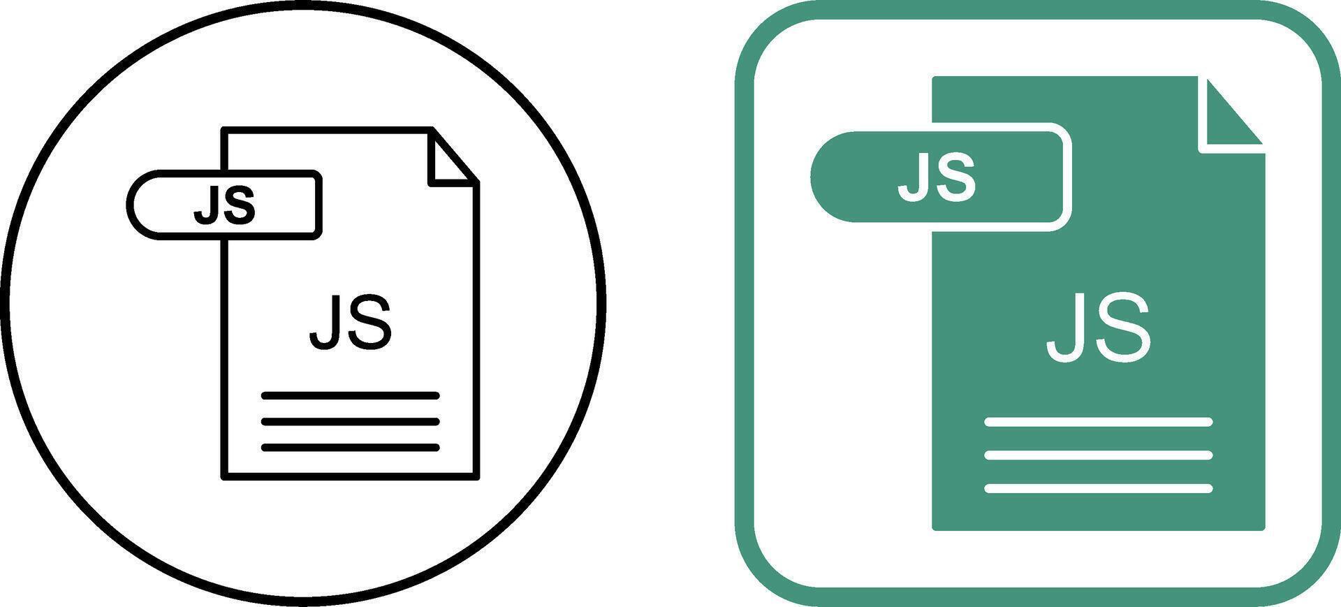 JS Icon Design vector