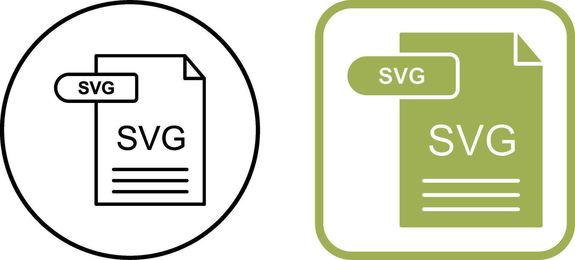 SVG Icon Design vector