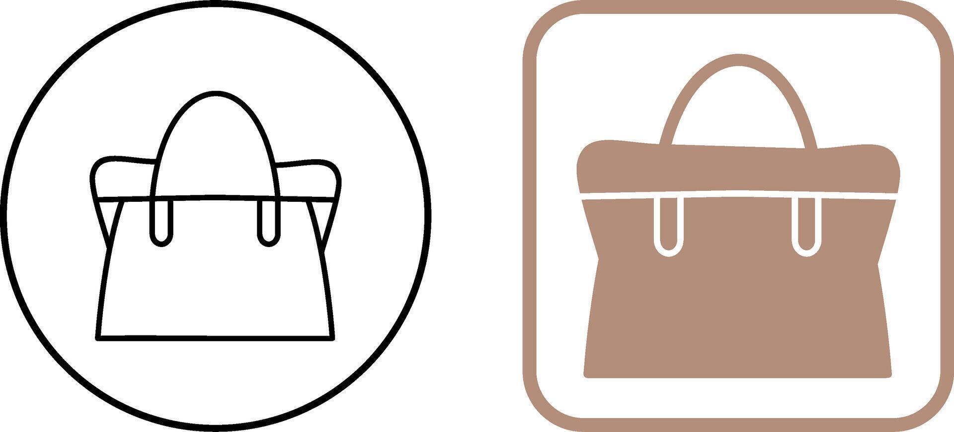 Bag Icon Design vector