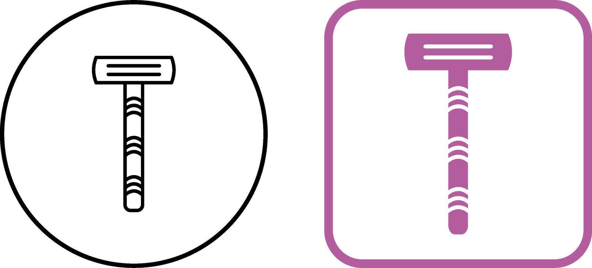Razor Icon Design vector