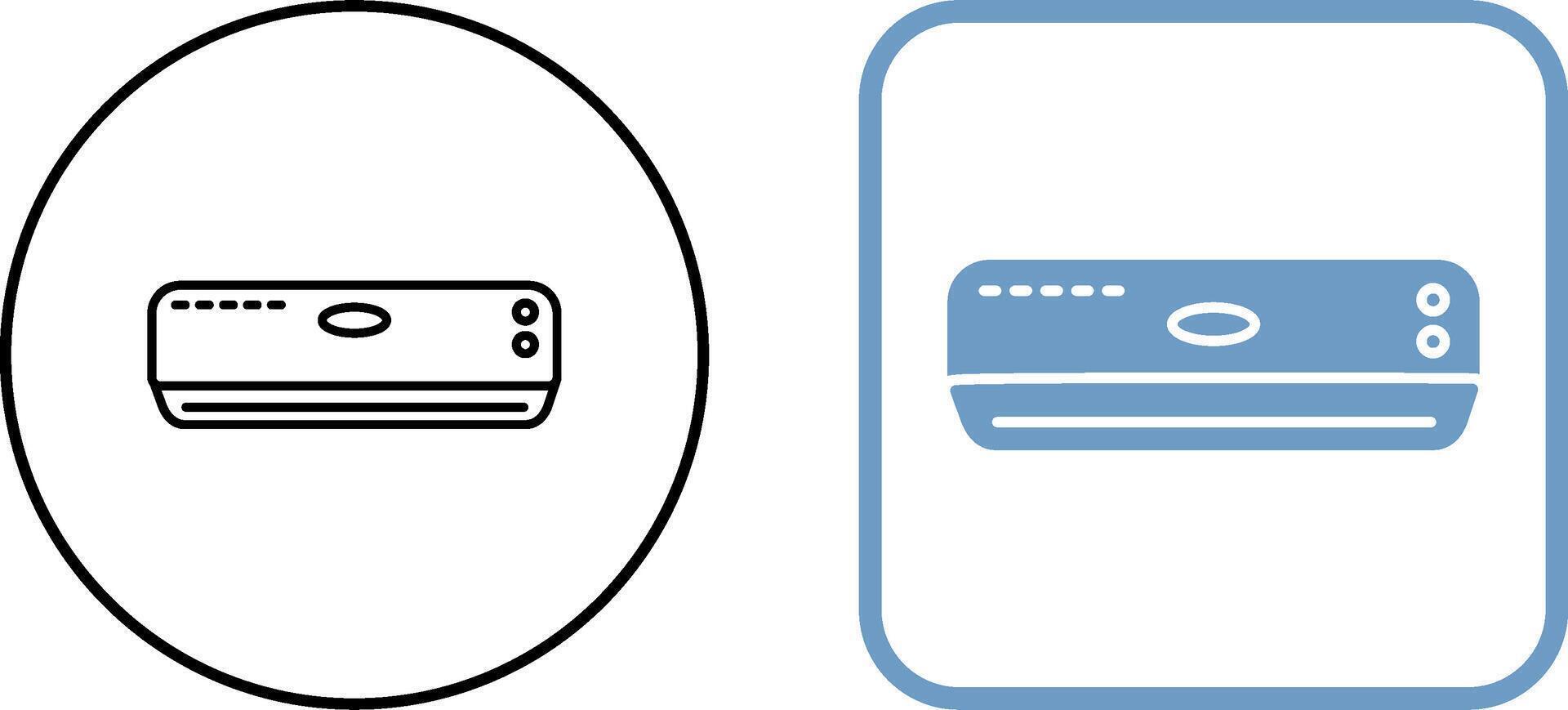 Air Conditioner Icon Design vector