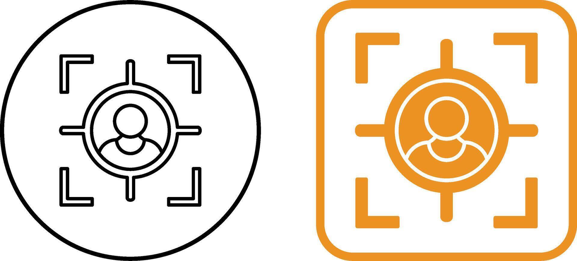 Target Icon Design vector
