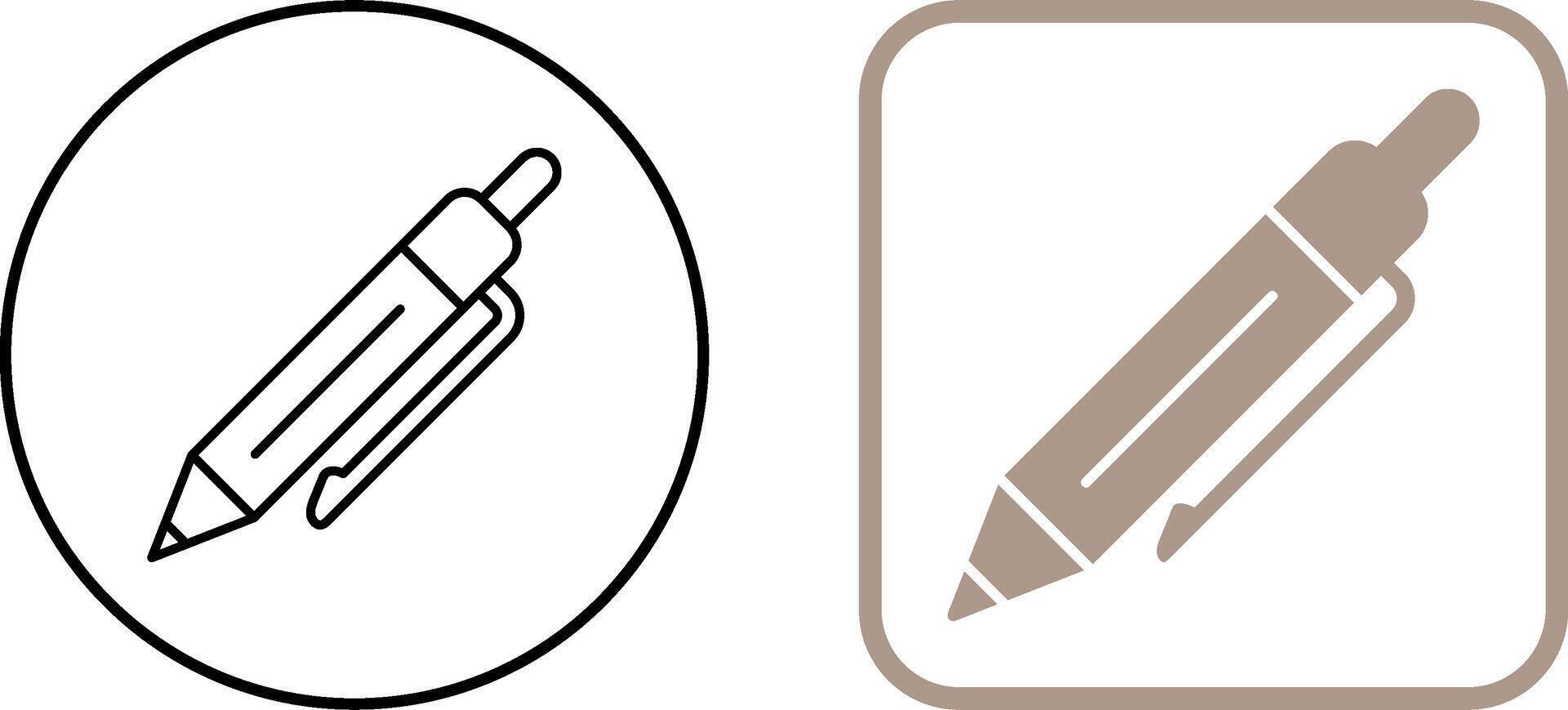 Pen Icon Design vector