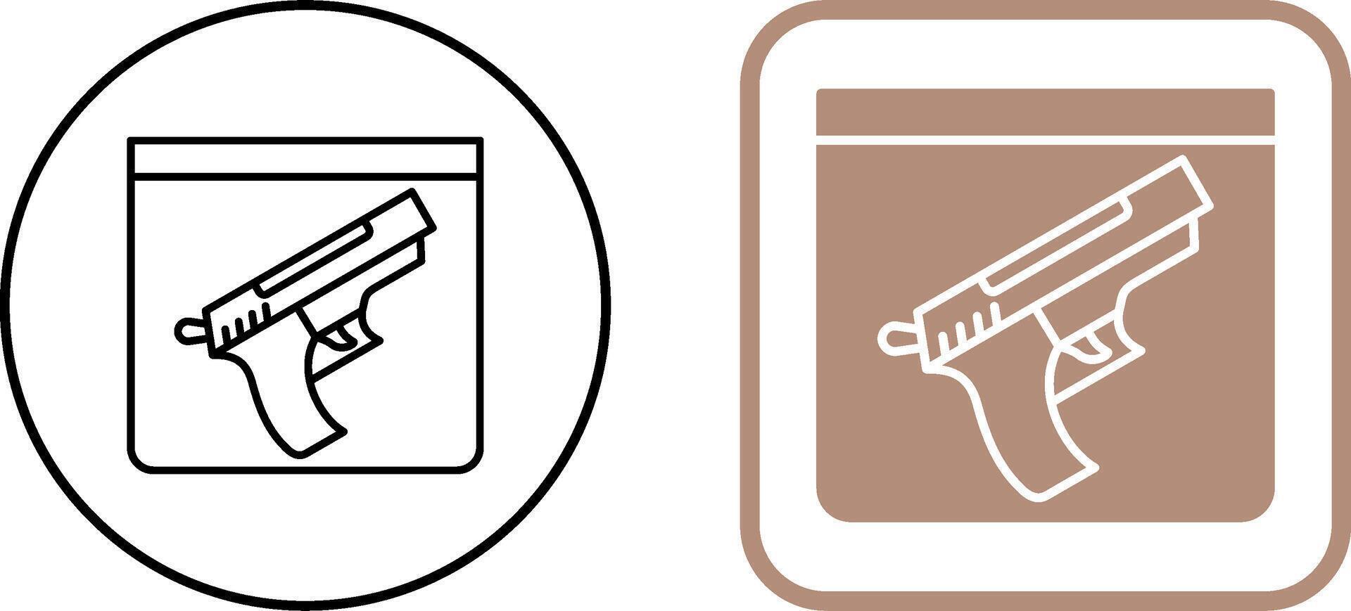 Evidence Icon Design vector