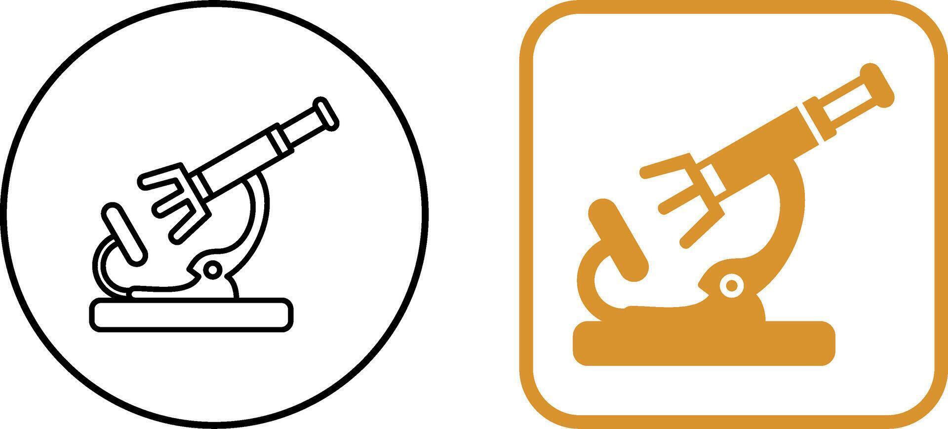 Microscope Icon Design vector