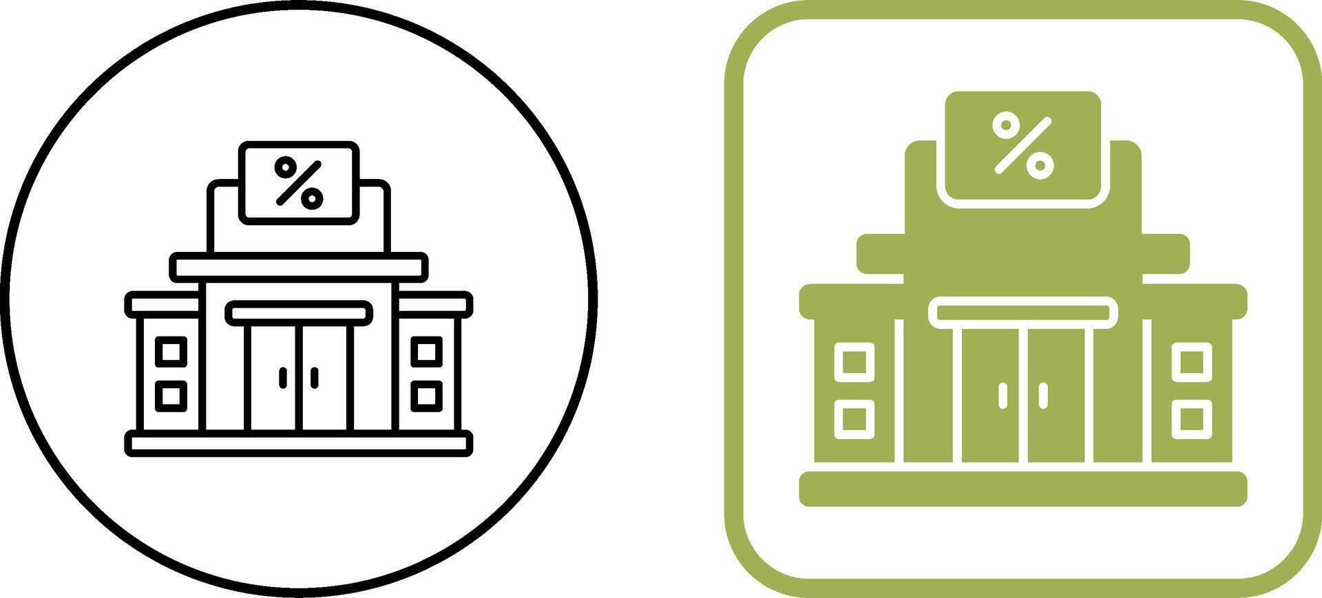 Tax Office Icon Design vector