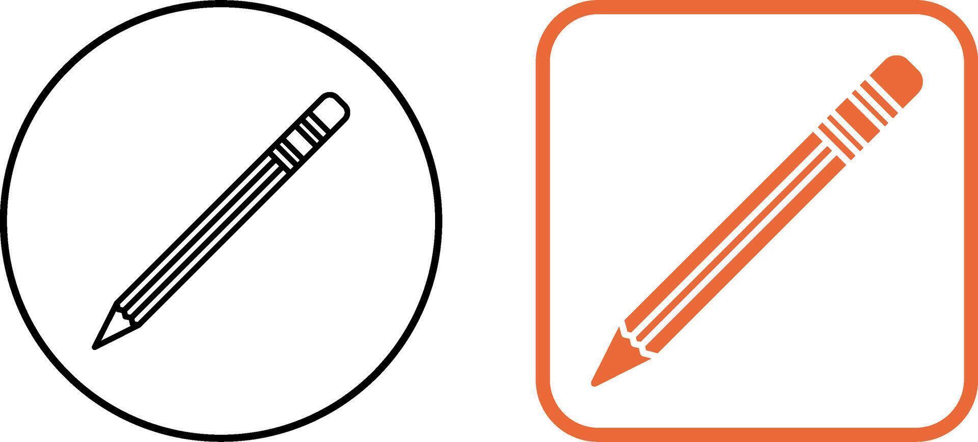 Pencil Icon Design vector