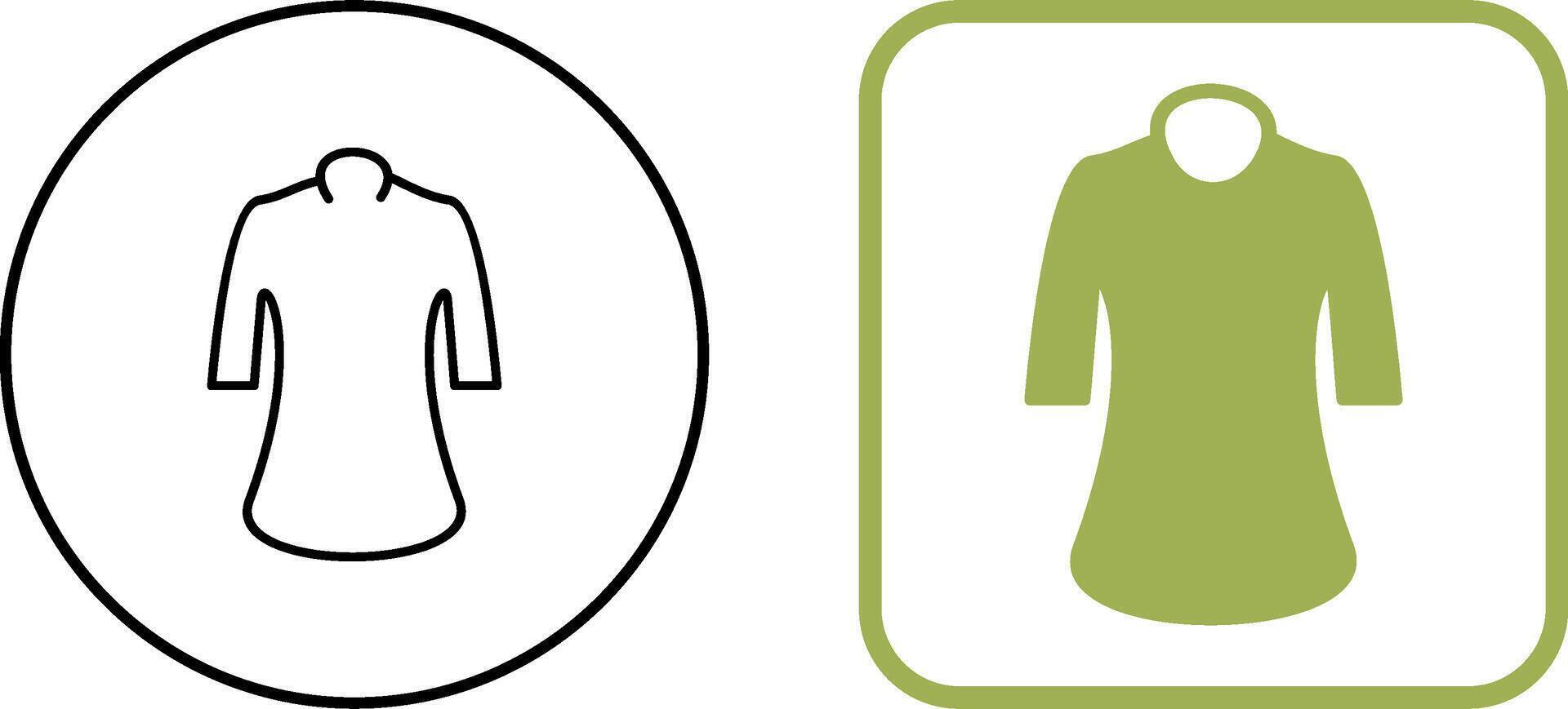 Ladies Shirt Icon Design vector