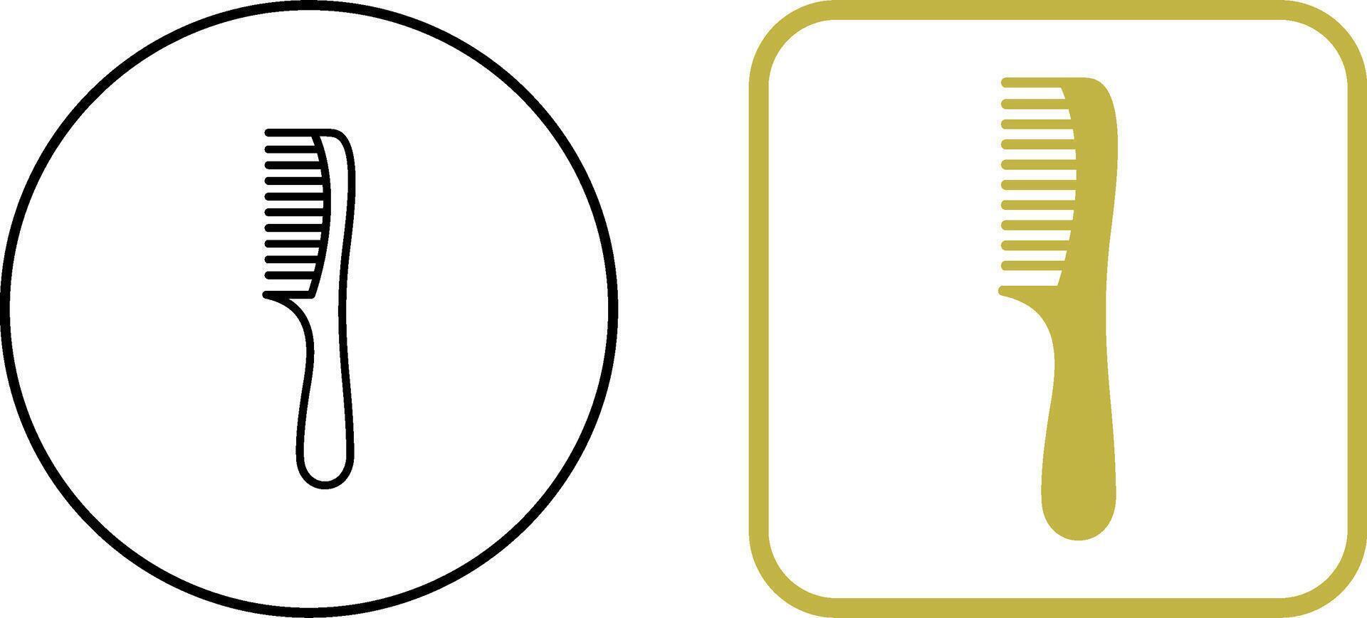 Comb Icon Design vector