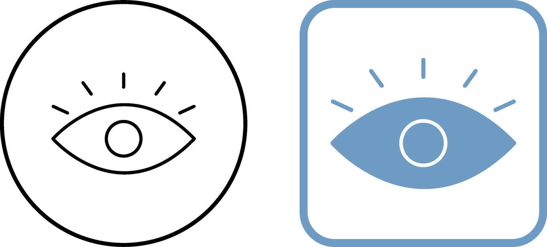 Eye Icon Design vector
