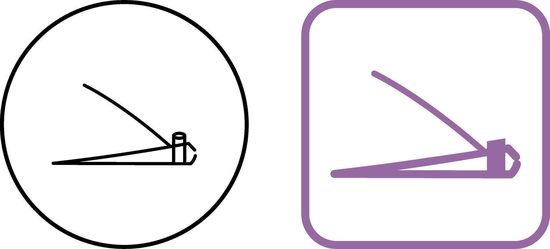 Nailcutter Icon Design vector