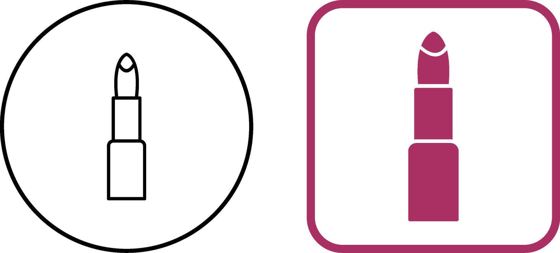 Lipstick Icon Design vector