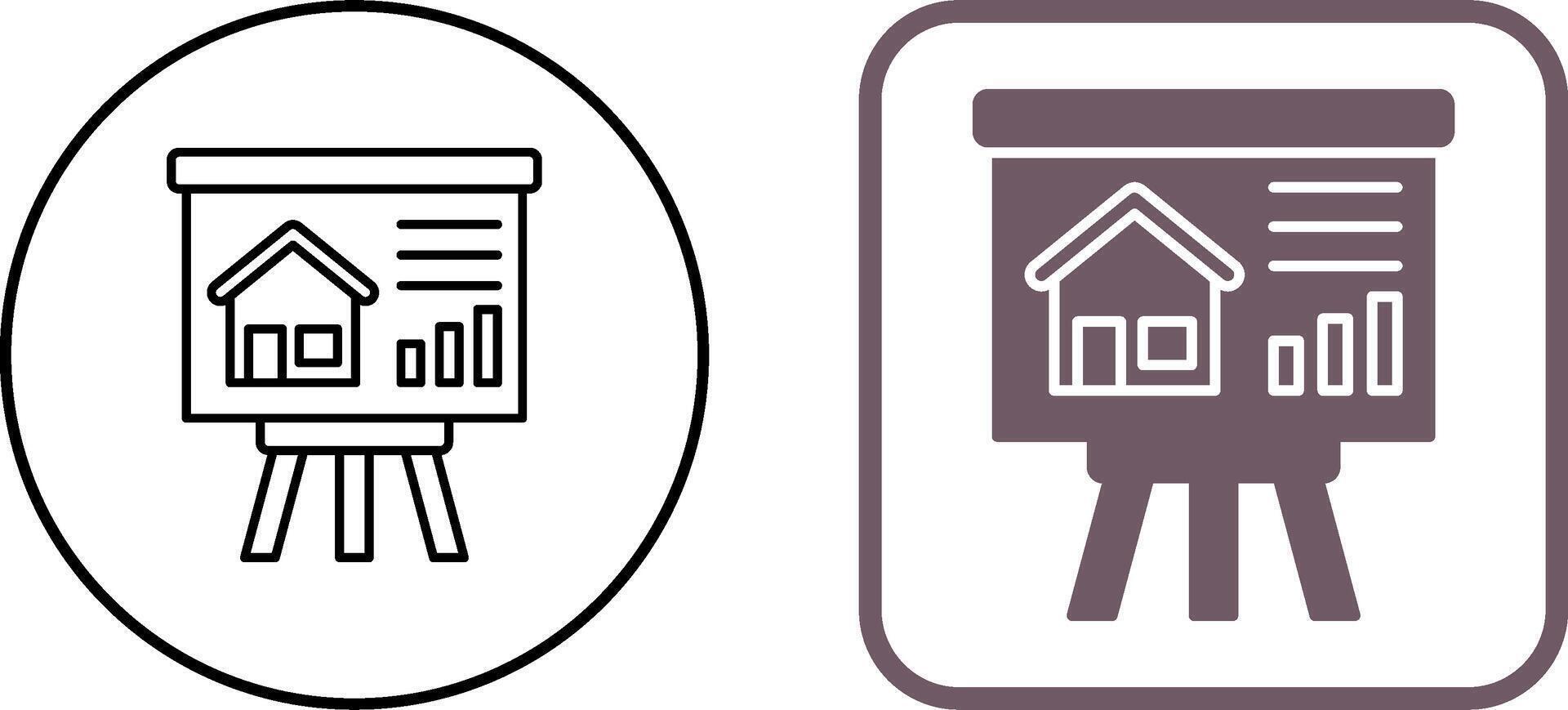 Presentation Icon Design vector