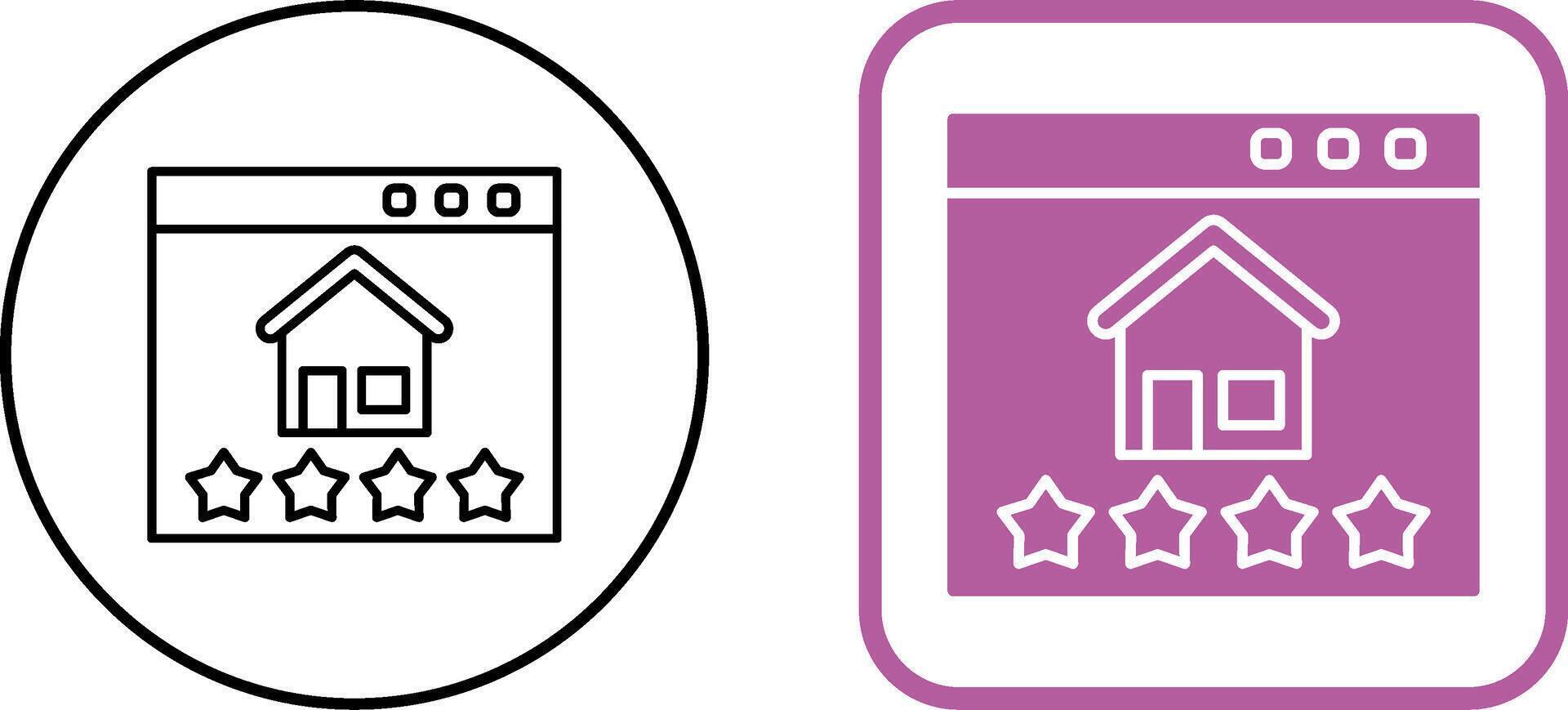 Rating Icon Design vector