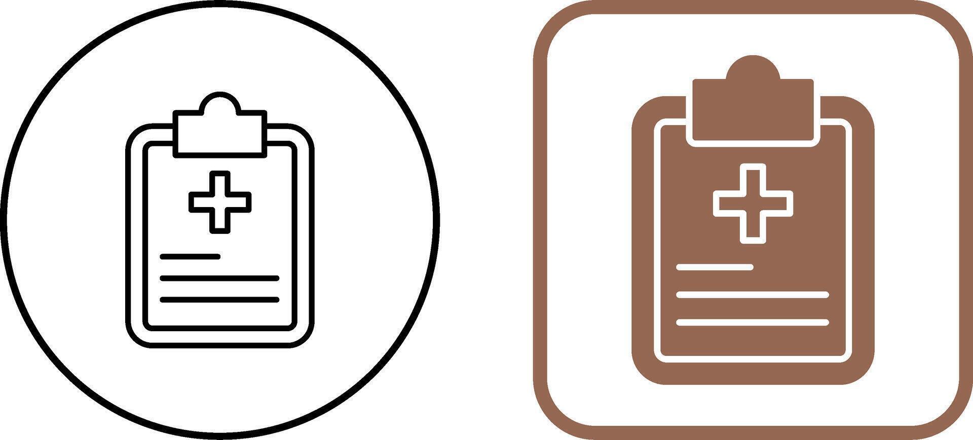 Prescription Icon Design vector