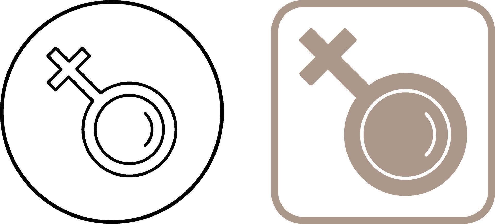 Female Icon Design vector