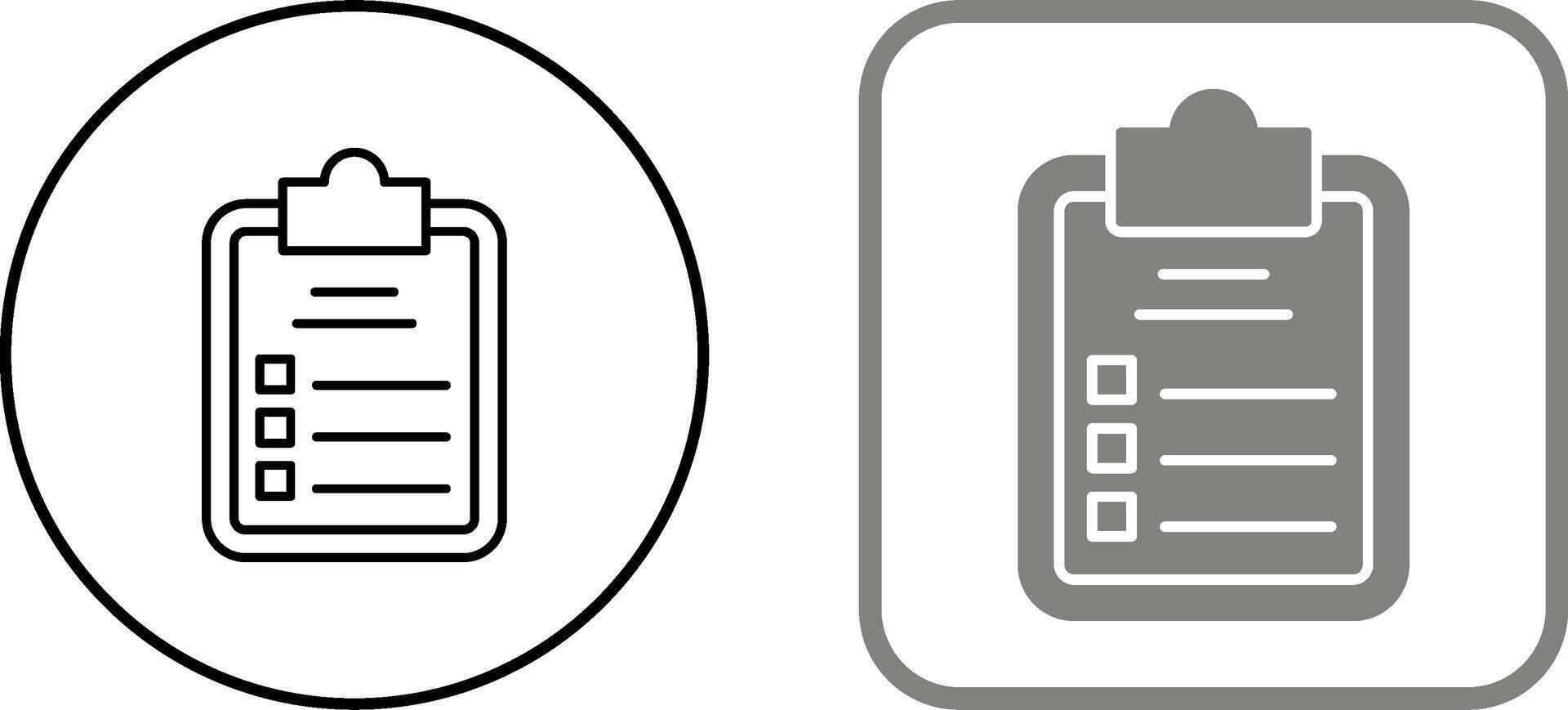 Diagnosis Icon Design vector