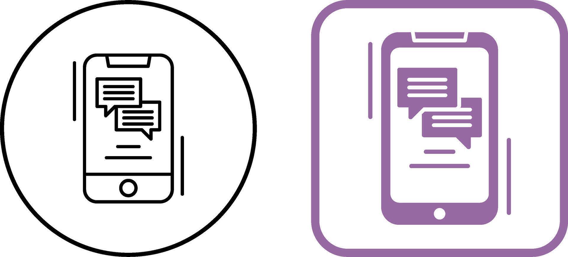 Text Icon Design vector