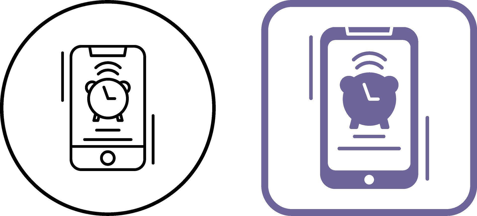 Alarm Icon Design vector