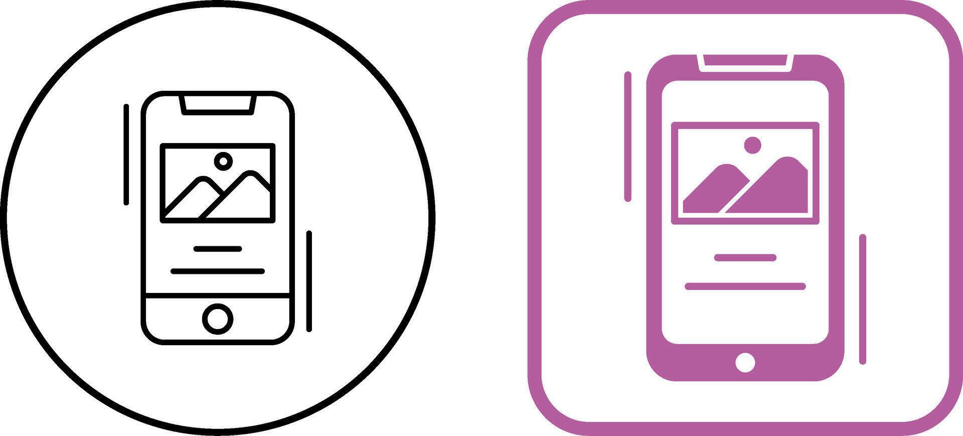 Gallery Icon Design vector