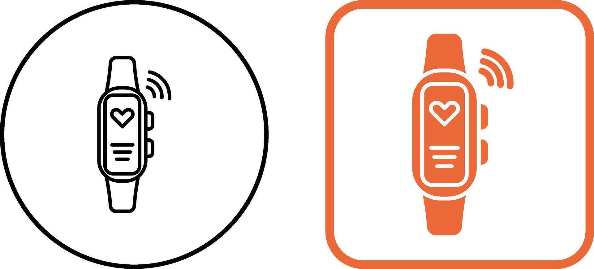 Smart Band Icon Design vector